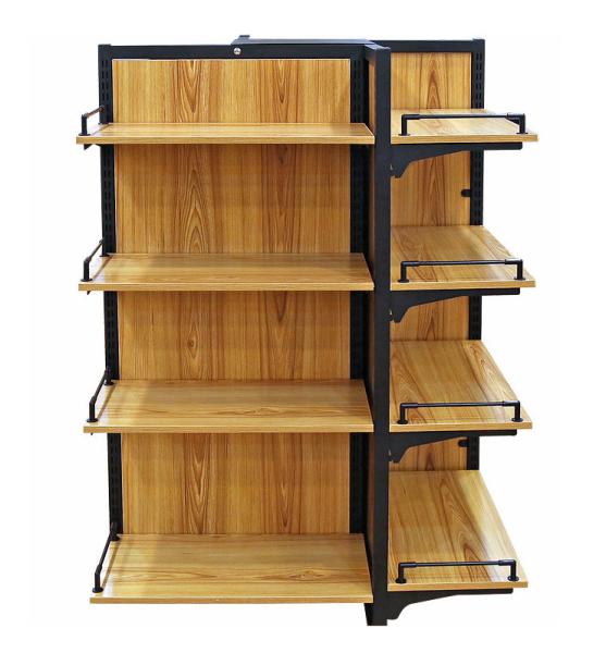 Buy cheap Wooden Bakery Grocery Store Displays Shelf Stand Wood Floor Racks from wholesalers