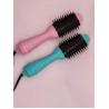 Buy cheap 3 In 1 Hot Air Hair Comb Blow Dryer One Step Non Disposable Round Shape from wholesalers
