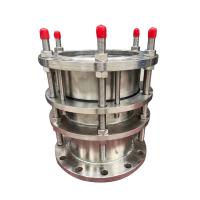 Buy cheap DN65-3200mm SS316L stainless steel double flange metal expansion joint product