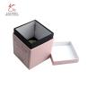 Buy cheap Beautiful Pink Candle Packaging Box 1250gsm With Paper Insert from wholesalers