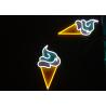 Buy cheap USA Hot sell ice cream custom neon sign Vasten amazon popular pattern from wholesalers