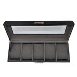 Hot Spot Full Carbon Fiber PU Leather Watch Box Watch Storage Box Display Watch