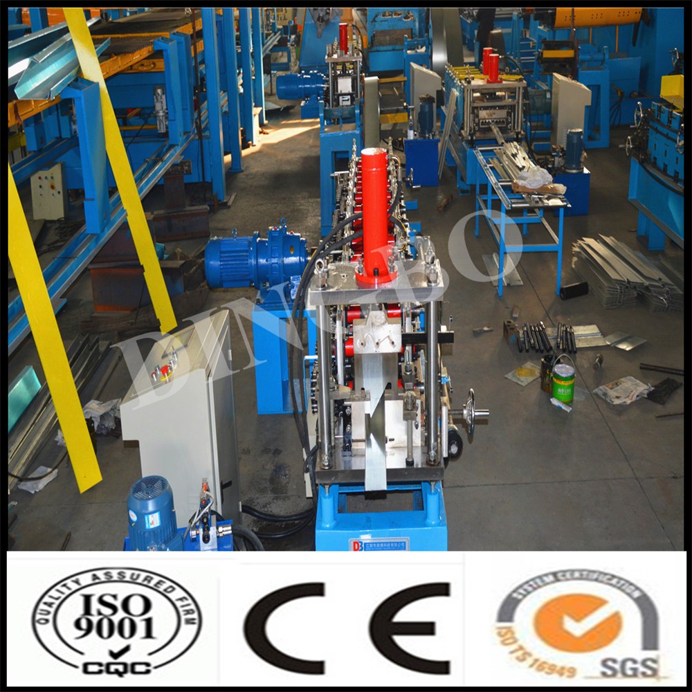 PLC Control System U Purlin Roll Forming Machine For Ancient Architectures