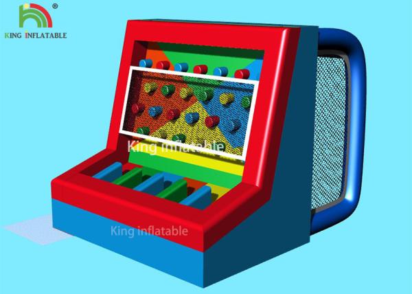 Buy cheap Red Blue Multi - Functional Inflatable Sports Games Footballs Penalty Play Games from wholesalers