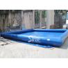 Buy cheap Regular Rectangle Blue Water Ball Inflatable Water Pool For Kids Water Fun In Summer from wholesalers