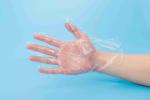 Non Toxic Disposable Transparent LDPE / HDPE Gloves Odorless For Food Preparatio