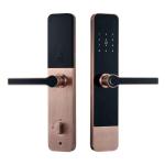 Digital Smart Apartment Door Lock Zinc Alloy Passcode IC Card NFC Unlock