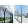 Buy cheap Galvanised Steel Prison Security Fence Q235 Razor Blade Wire Fence from wholesalers