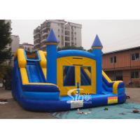 Buy cheap Commercial kids double lane inflatable water combo castle with removable custom product