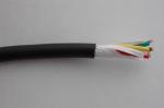 PVC Insulation Flexible Shield Round Control Cable KVV 450/750V in black color