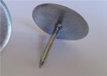 2.7mm Galvanized Steel Cup Head Insulation Pins With Capacitor Discharge Stud