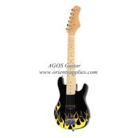Buy cheap 30" Toy Electric guitar Children guitar with flame decal AGT30-ST4 product