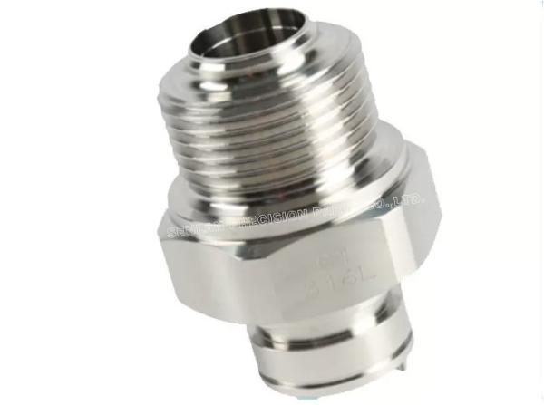 Buy cheap High Precision Cnc Machined Parts Stainless Steel Lathe CNC Machining Spare Parts from wholesalers