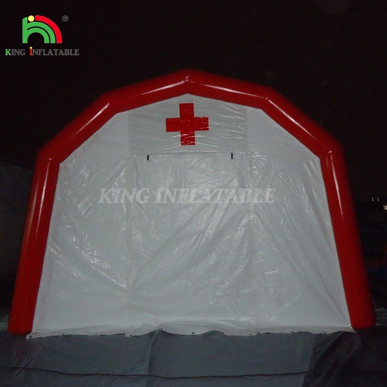 Inflatable Red Cross Tent Medical Inflatable Tent Inflatable Rescue Tent For Relief