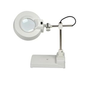 Buy cheap Bright White 5” Desktop Magnifying Glass With Light Environmentally Friendly from wholesalers