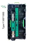 Buy cheap Type F 2.6mm Stage Rental LED Display Panel Curve Cabinet 500x1000mm from wholesalers