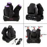 Beam LED Moving Head Spot Wash 3 in 1 Moving Head Light 3 Heads Beam Stage Light