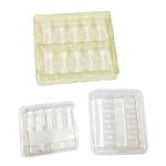 Clamshell Blister Plastic Ampoule Insert Packing Trays 1ml
