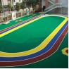 Buy cheap Coloured Recycled EPDM Granules Anti Slip Rubber Playground Surfacing Products from wholesalers