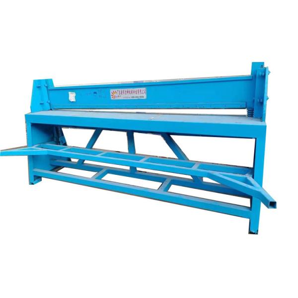 Buy cheap Foot Metal Sheet Shearing/Cutting Machine For Solar Energy Outer Tank Production Line from wholesalers