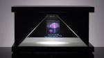 60Hz 3D Holographic Display Box Advertising Showcase VGA HDMI