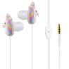 Buy cheap PVC Customized Promotional Gifts Cartoon Unicorn Earphone Wired Stereo Animal Shaped from wholesalers