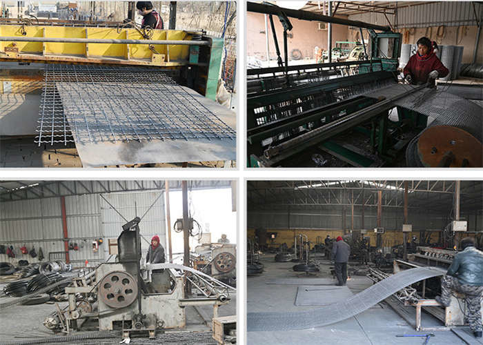 65mn Vibrating Screen Mesh / Crimped Plain Weave Wire Mesh 1.8m*2.2m