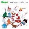 Buy cheap Merry Christmas Tree Decoration Hanging Pendants Felt Craft DIY Material for Kid Ornament Creative Craft Kits OEM ODM from wholesalers
