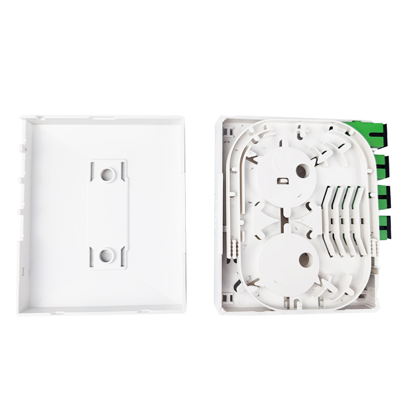 SC/APC Connector Type Fiber Optic Socket Panel for Indoor FTTH Network Connection