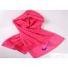 Buy cheap Logo Embroidered Sports Towels , White Sports Towel For Gym / Swimming from wholesalers