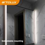 A2403 Long-Lasting Decorative Strip Light 1000*27*27mm DC12V SMD2835 60PCS/M 7