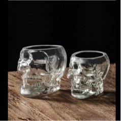 Buy cheap Whisky Brandy Vodka Brewed Wine Spirits Cup Skull Glass Bottle Special Shaped 50-700ml from wholesalers