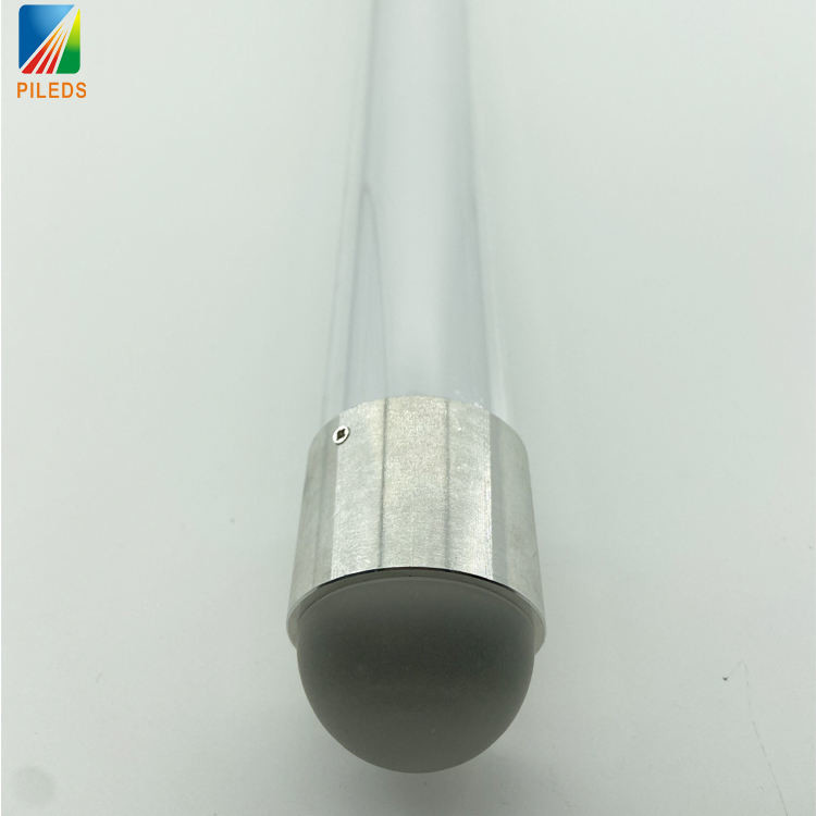 40mm DMX512 LED Pixel Tube Milky White 360 Degree For Disco Stage