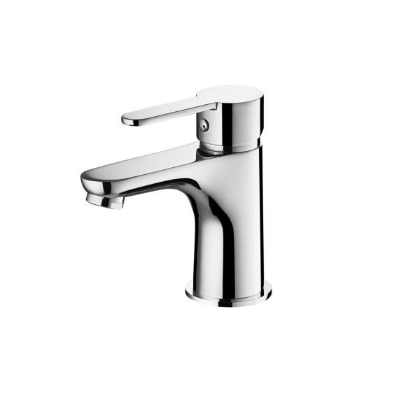 Buy cheap Brass Hot and Cold water Wash Basin Faucet single handle two-hole installation from wholesalers