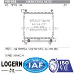 AT Transmission 1982mercedes 190 Radiator , Replacement Aluminum Radiator Sealed