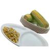 Buy cheap 10inch Dinner Round 3 Compartment Corn Starch Plates from wholesalers