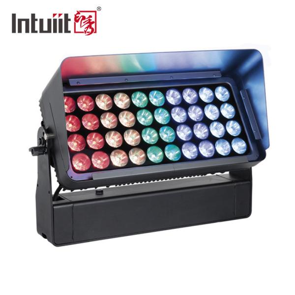 Buy cheap 40X10W DMX RGBW 4 In1 LED Flood Wall Washer Light Waterproof IP65 Outdoor City Building Color Lighting from wholesalers
