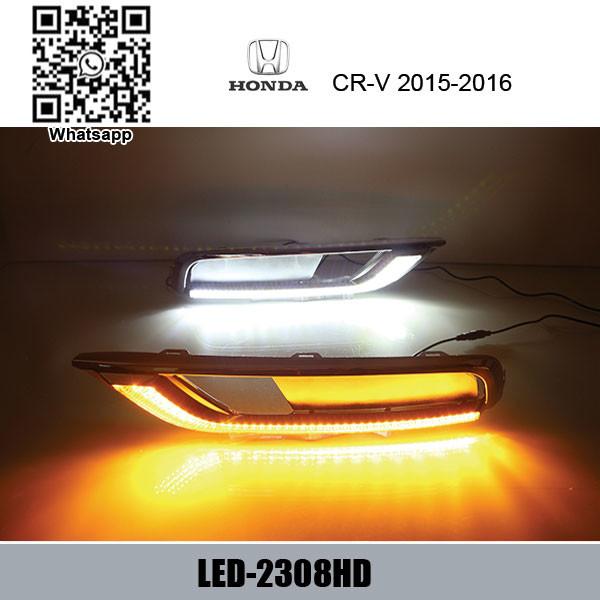 Buy cheap Honda CR-V 2015-2016 DRL LED Daytime driving Light Carbody upgrade from wholesalers