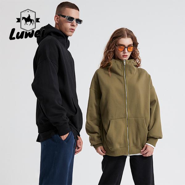 Buy cheap Unisex Heavyweight Cotton Hoodie Pullover Oversized Male Blank Sweatshirts from wholesalers