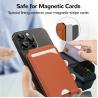 Buy cheap Embossed Logo MagSafe Wallet Adjustable Phone Stand Magnet Wallet Card Holder from wholesalers