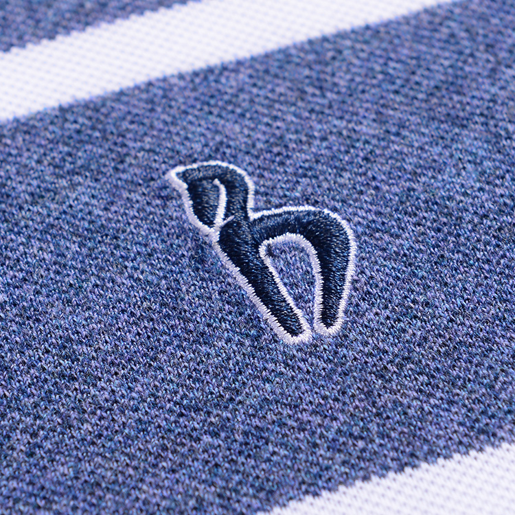 Custom polo logo mens striped t shirt embroidery,custom made polo t-shirt