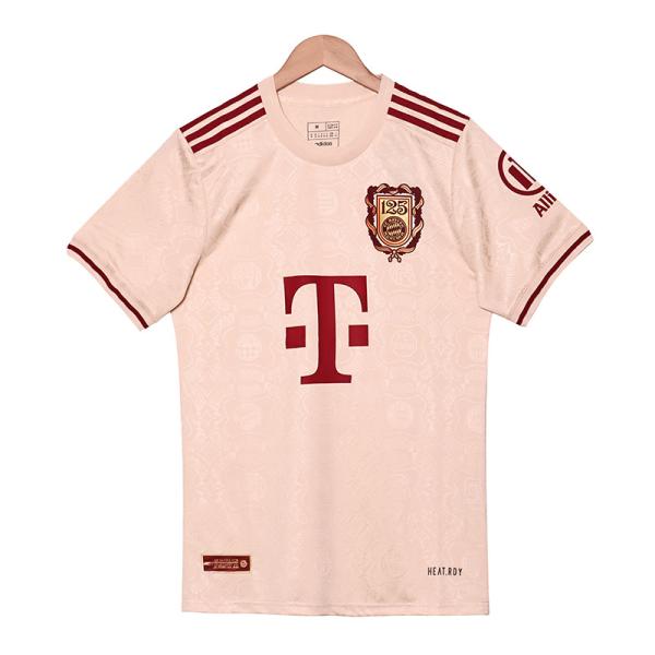 Buy cheap Bayern Munich 125th Anniversary Apricot Player Edition Jersey Group Customization Exclusive from wholesalers