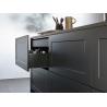 Buy cheap Classic Wood Portable Kitchen Cabinet Customized Pure or Wood Grain Apartment Kitchen Furniture with Island from wholesalers