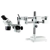 Buy cheap Stereo microscope Ball Bearing dual arm boom stand binocular eyepiece product