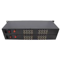 Buy cheap HD-AHD/CVI/TVI Coaxial Video Over Fiber Converter 16ch 1080P BNC Video With product