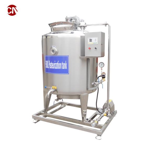 500L 1000L Juice / Milk Pasteurizer Tank for High Capacity and Physical