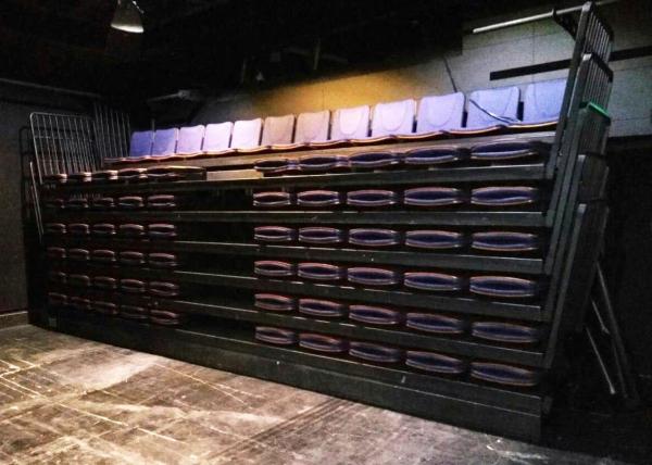 Buy cheap Padded Foldable Bleacher Seats / Sport Hall Temporary Grandstand Seating from wholesalers
