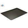 Buy cheap RK Bakeware China Foodservice Telfon Nonstick 600*400mm Wire in Rim Aluminum Bun Baking Tray Pan from wholesalers