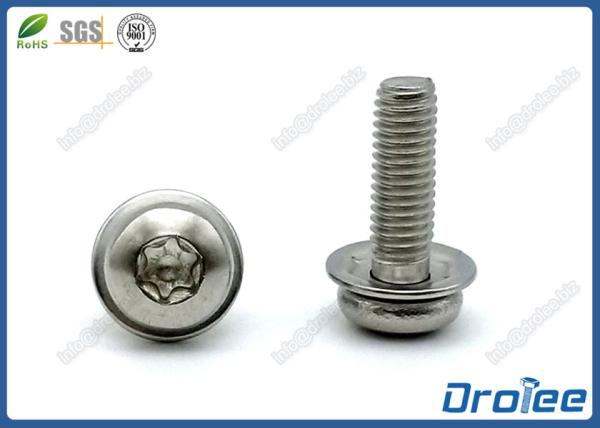 Buy cheap Torx Pan Head SEMS Machine Screws w/ Flat Washer, Stainless Steel 18-8 from wholesalers