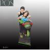 Buy cheap store currugated display stands for show tyre in the exhibition from wholesalers